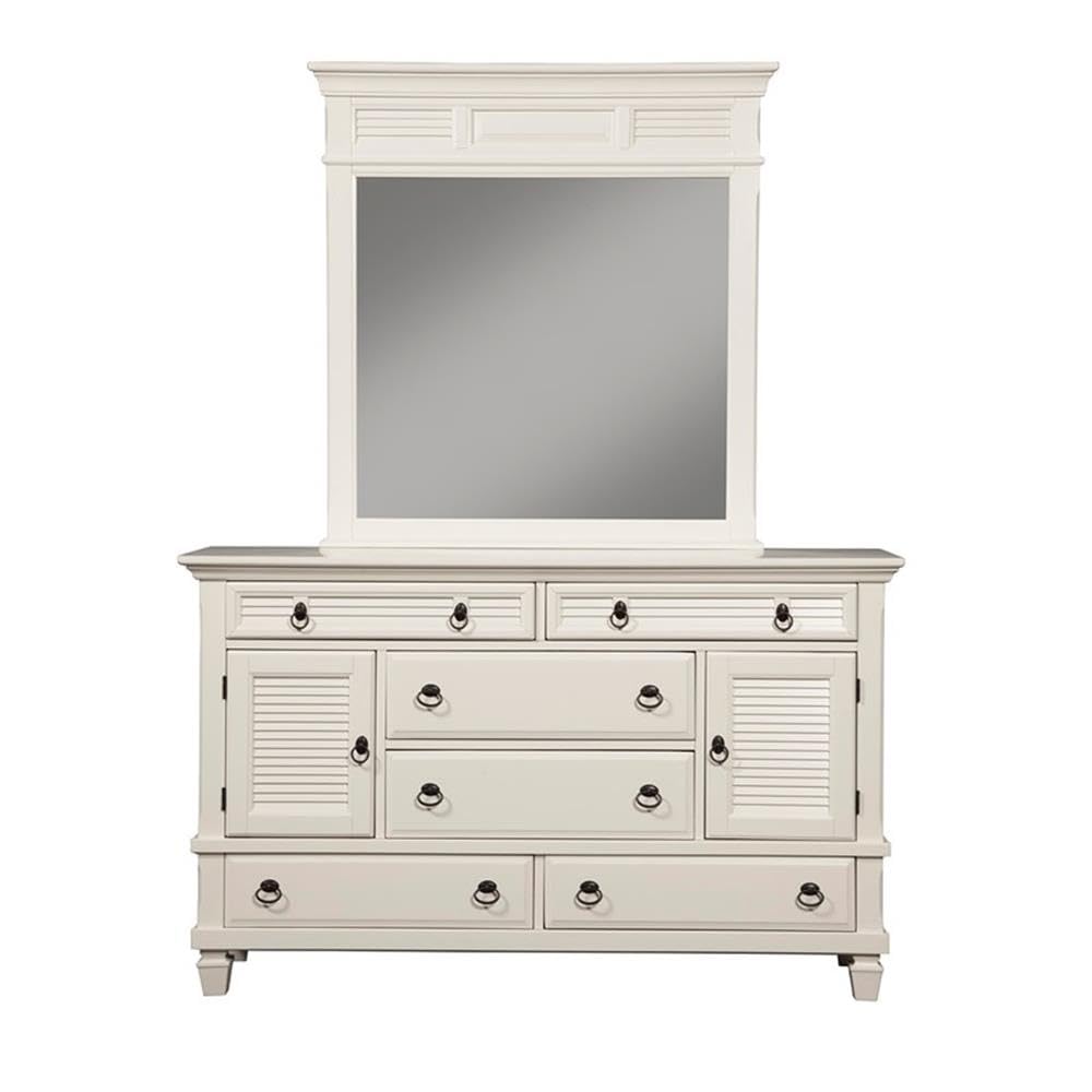 Amazon.com: Alpine Furniture Winchester 6 Drawer Wood Dresser with